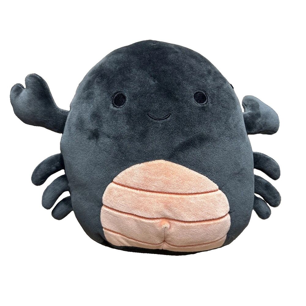 Squishmallows Samanthe The Scorpion 8" Plush Black Orange Soft